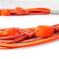 Collana Antares Venezia Donna Ambra in Vetro AMBRAC01 - AMBRAC01